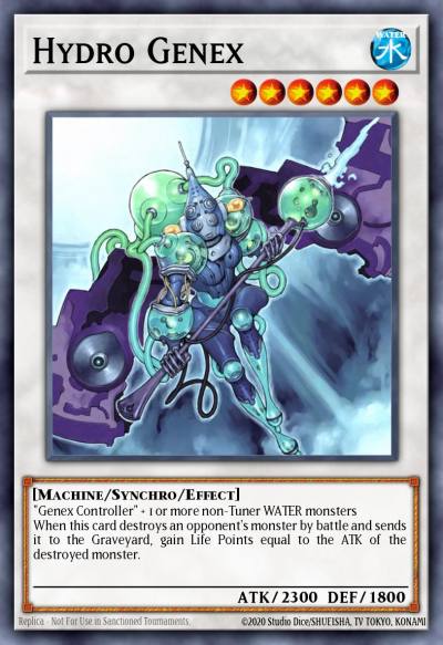 Hydro Genex Duel Terminal Ultra Parallel Rare DT01-EN088 Duel Terminal 1 Yugioh card