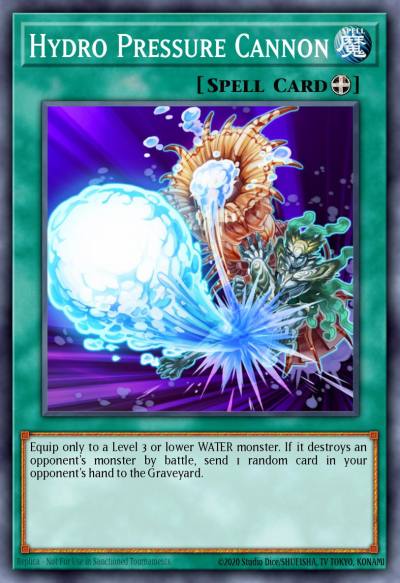 Hydro Pressure Cannon Common ANPR-EN055 Ancient Prophecy Yugioh card