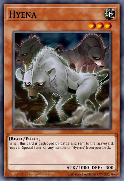 Hyena Common AP01-EN014 Astral Pack One Yugioh card