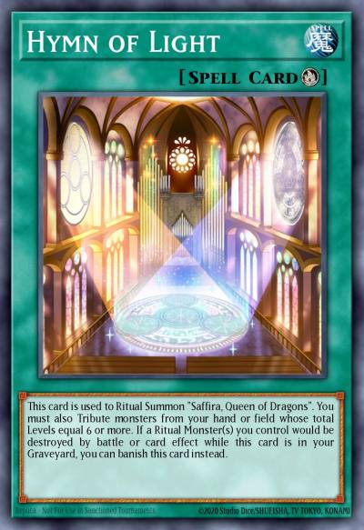 Hymn of Light Common MP15-EN107 2015 Mega-Tin Mega Pack Yugioh card
