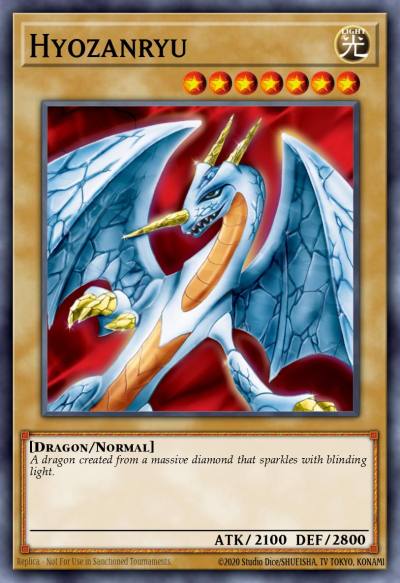 Hyozanryu Ultra Rare KC01-EN005 25th Anniversary Ultimate Kaiba Set Yugioh card