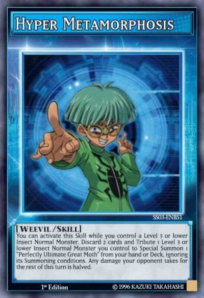 Hyper Metamorphosis Common SS03-ENBS1 Speed Duel Starter Decks Ultimate Predators Yugioh card