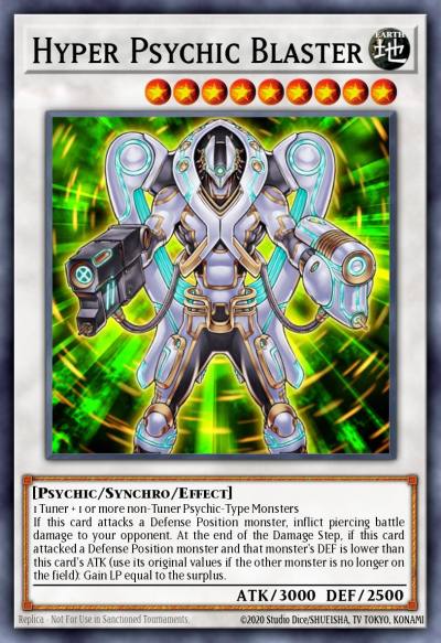 Hyper Psychic Blaster Ultimate Rare CRMS-EN042 Crimson Crisis Yugioh card