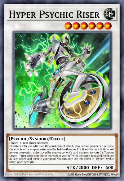 Hyper Psychic Riser Common MP20-EN019 2020 Tin of Lost Memories Mega Pack Yugioh card