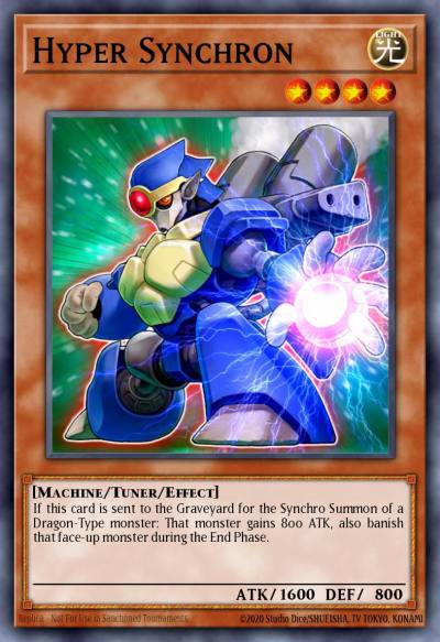 Hyper Synchron Rare CRMS-EN003 Crimson Crisis Yugioh card