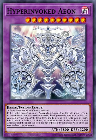 Hyperinvoked Aeon Ultra Rare WI26-EN017 Winner's Pack 2026-2027 Yugioh card