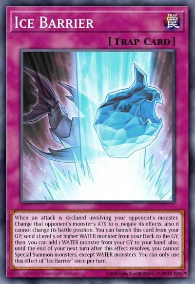 Ice Barrier Ultra Rare BROL-EN013 Brothers of Legend Yugioh card