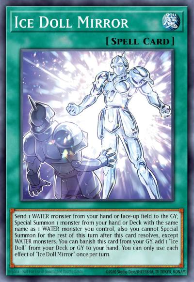 Ice Doll Mirror New BLMM-EN033 Battles of Legend Monster Mayhem Yugioh card