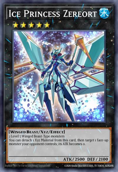 Ice Princess Zereort Common JOTL-EN052 Judgment of the Light Yugioh card