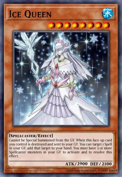 Ice Queen Ultra Rare LCGX-EN207 Legendary Collection 2 The Duel Academy Years Mega Pack Yugioh card