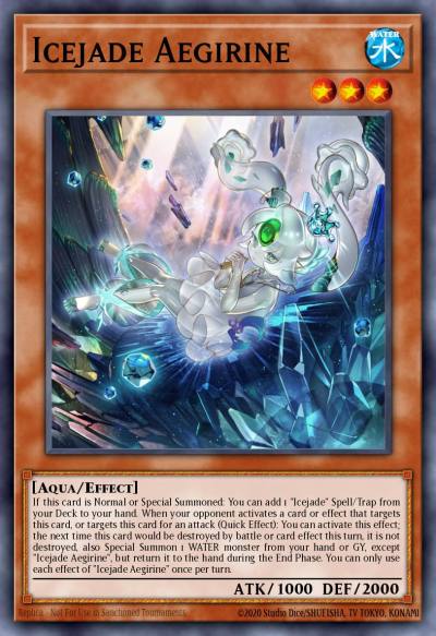 Icejade Aegirine Super Rare MP23-EN007 25th Anniversary Tin Dueling Heroes Mega Pack Yugioh card