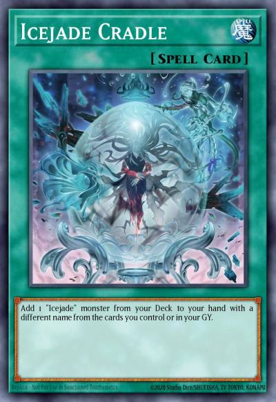 Icejade Cradle Common MP22-EN218 2022 Tin of the Pharaohs Gods Yugioh card