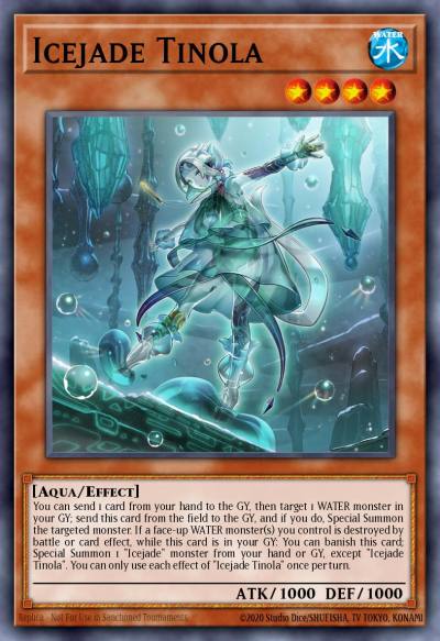 Icejade Tinola Common MP22-EN190 2022 Tin of the Pharaohs Gods Yugioh card