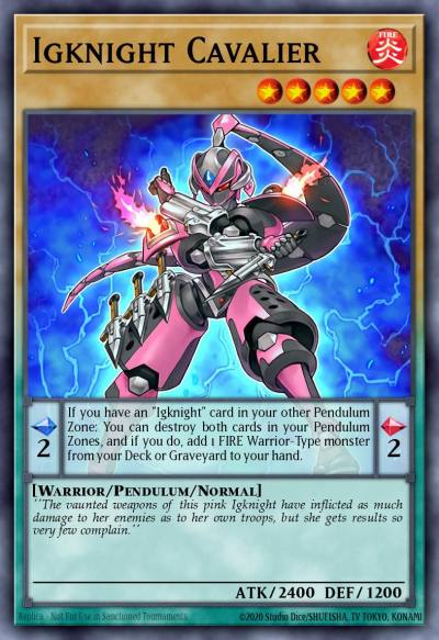 Igknight Cavalier Common MP16-EN130 2016 Mega-Tin Mega Pack Yugioh card