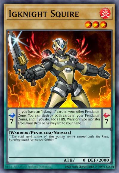 Igknight Squire Common MP16-EN065 2016 Mega-Tin Mega Pack Yugioh card