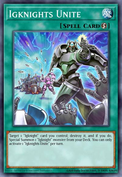Igknights Unite Common MP17-EN155 2017 Mega-Tin Mega Pack Yugioh card