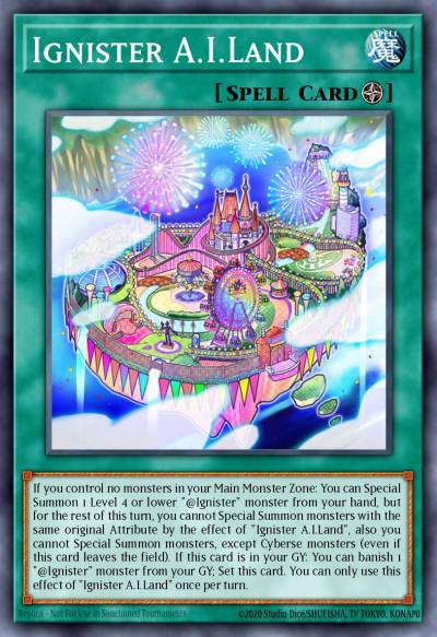 Ignister AILand Ultra Rare MP21-EN021 2021 Tin of Ancient Battles Yugioh card