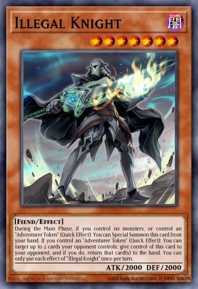 Illegal Knight Ultra Rare MP23-EN072 25th Anniversary Tin Dueling Heroes Mega Pack Yugioh card