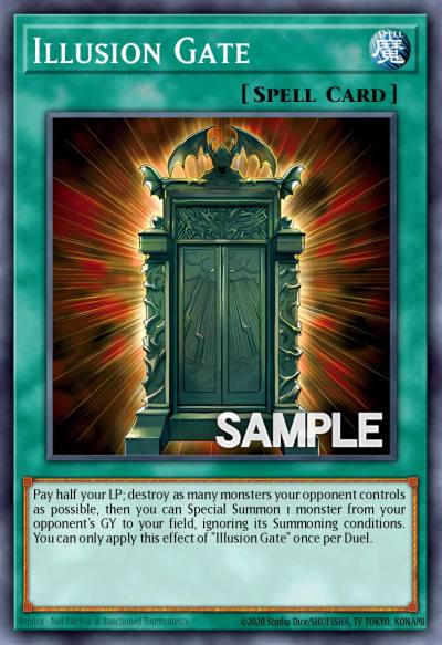 Illusion Gate Collector's Rare MZMU-EN023 Maze of Muertos Yugioh card