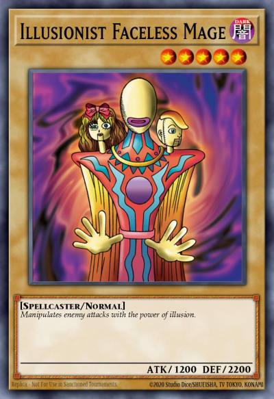 Illusionist Faceless Mage Common DB2-EN041 Dark Beginning 2 Yugioh card