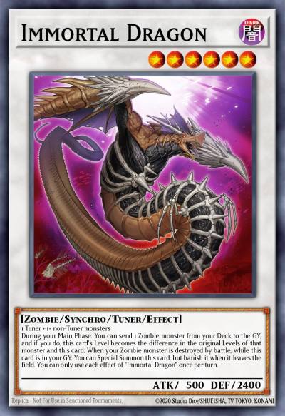 Immortal Dragon Ultra Rare MP23-EN085 25th Anniversary Tin Dueling Heroes Mega Pack Yugioh card
