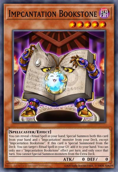 Impcantation Bookstone Super Rare MP19-EN172 2019 Gold Sarcophagus Tin Mega Pack Yugioh card