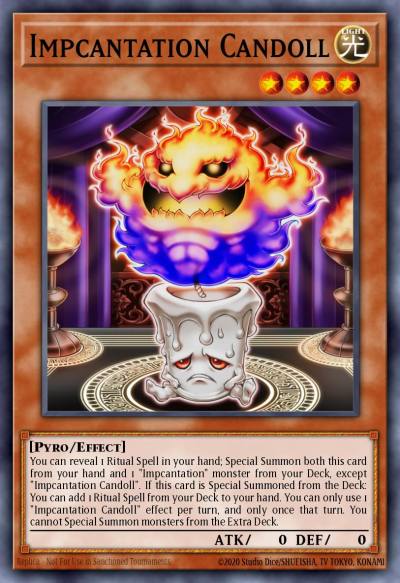 Impcantation Candoll Super Rare MP19-EN083 2019 Gold Sarcophagus Tin Mega Pack Yugioh card