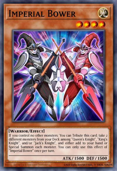Imperial Bower Collector's Rare KICO-EN003 Kings Court Yugioh card