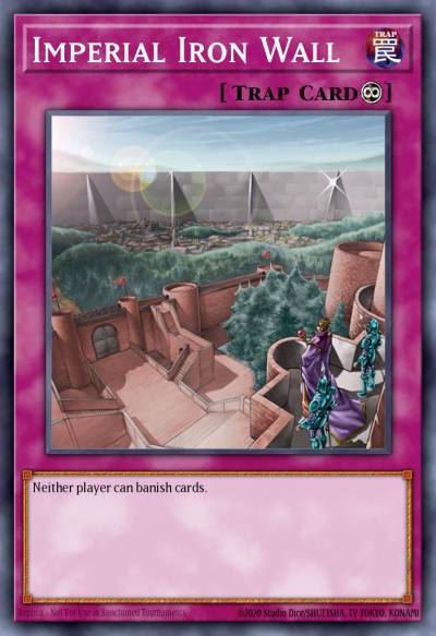 Imperial Iron Wall Ultra Rare LCJW-EN298 Legendary Collection 4 Joeys World Mega Pack Yugioh card
