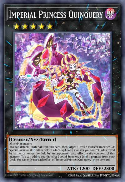 Imperial Princess Quinquery Common MP24-EN357 25th Anniversary Tin Dueling Mirrors Yugioh card