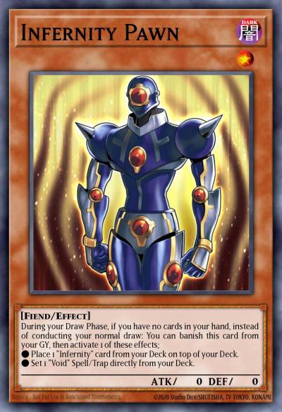 Infernity Pawn Ultra Rare GFP2-EN018 Ghosts From the Past The 2nd Haunting Yugioh card