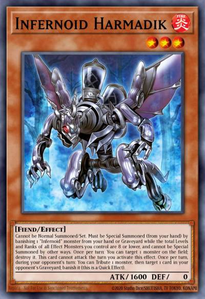 Infernoid Harmadik Ultra Rare MP15-EN204 2015 Mega-Tin Mega Pack Yugioh card