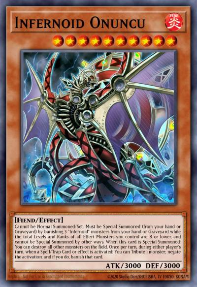 Infernoid Onuncu Secret Rare MP15-EN209 2015 Mega-Tin Mega Pack Yugioh card