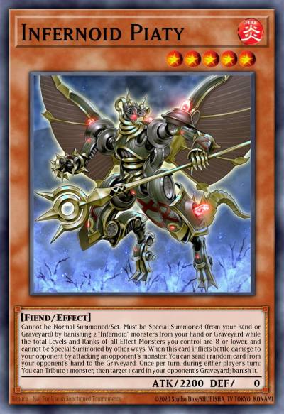 Infernoid Piaty Common MP15-EN206 2015 Mega-Tin Mega Pack Yugioh card