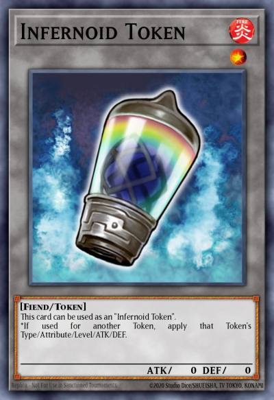 Infernoid Token Super Rare OP25-EN027 OTS Tournament Pack 25 Yugioh card