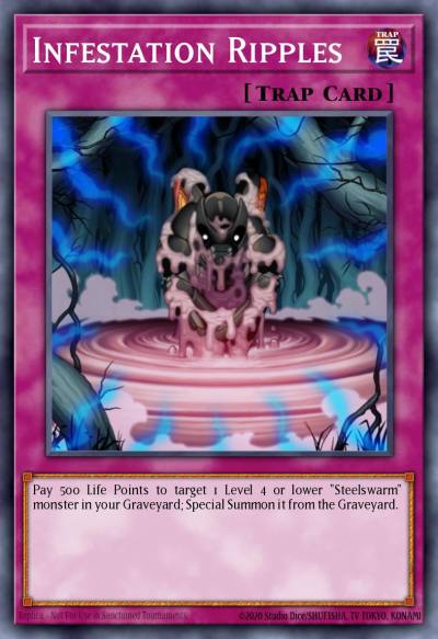 Infestation Ripples Duel Terminal Normal Parallel Rare DT06-EN049 Duel Terminal 6a Yugioh card