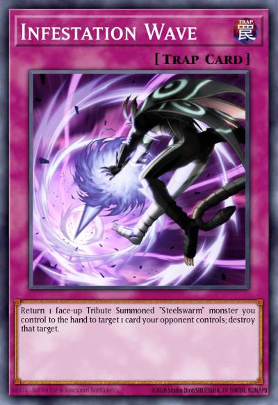 Infestation Wave Duel Terminal Rare Parallel Rare DT05-EN098 Duel Terminal 5b Yugioh card