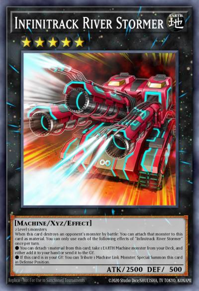 Infinitrack River Stormer Ultra Rare MP20-EN212 2020 Tin of Lost Memories Mega Pack Yugioh card