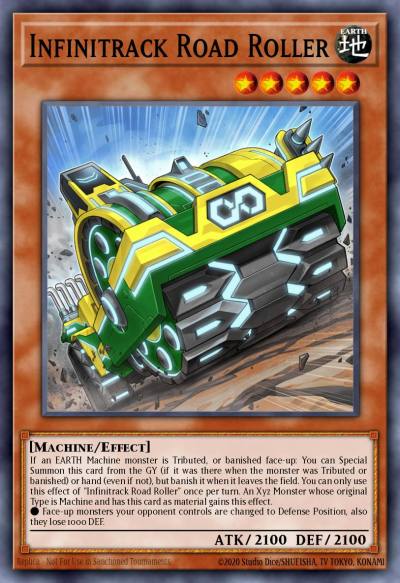 Infinitrack Road Roller Ultra Rare CYAC-EN022 Cyberstorm Access Yugioh card