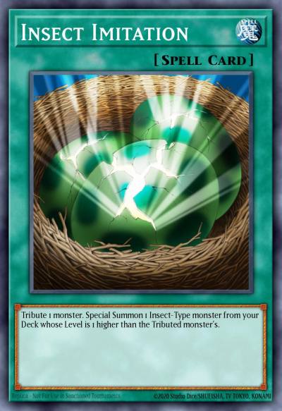 Insect Imitation Common PSV-068 Pharaohs Servant Yugioh card