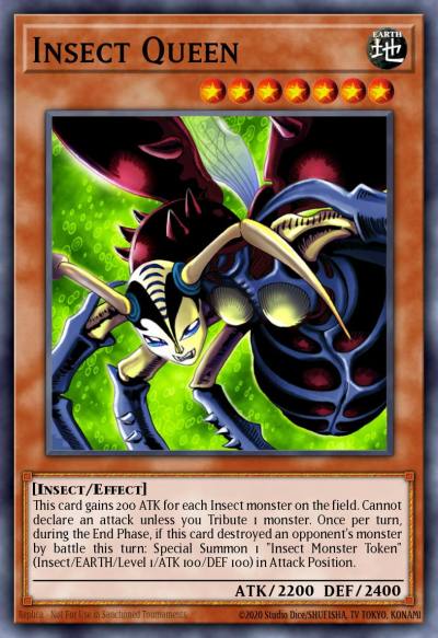 Insect Queen Secret Rare CT1-EN005 Collectible Tins 2004 Yugioh card