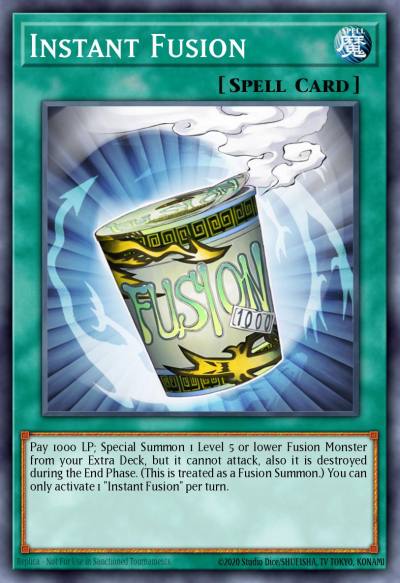 Instant Fusion Super Rare AP08-EN010 Astral Pack Eight Yugioh card
