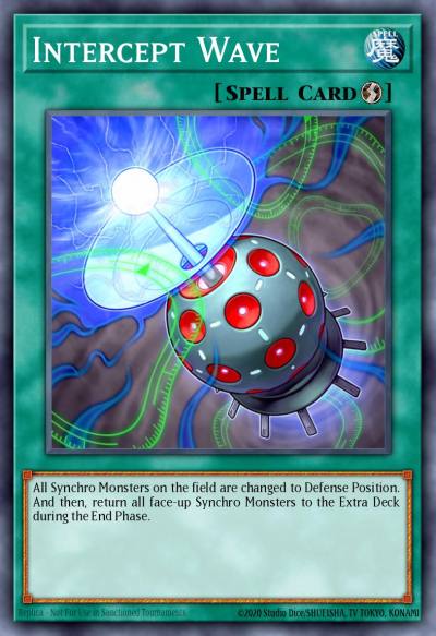 Intercept Wave Ultimate Rare TSHD-EN050 The Shining Darkness Yugioh card