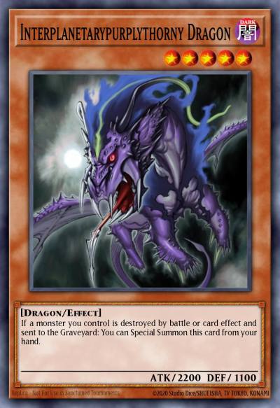 Interplanetarypurplythorny Dragon Super Rare AP02-EN004 Astral Pack Two Yugioh card