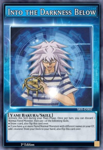 Into the Darkness Below Common SS05-ENS02 Speed Duel Starter Decks Twisted Nightmares Yugioh card