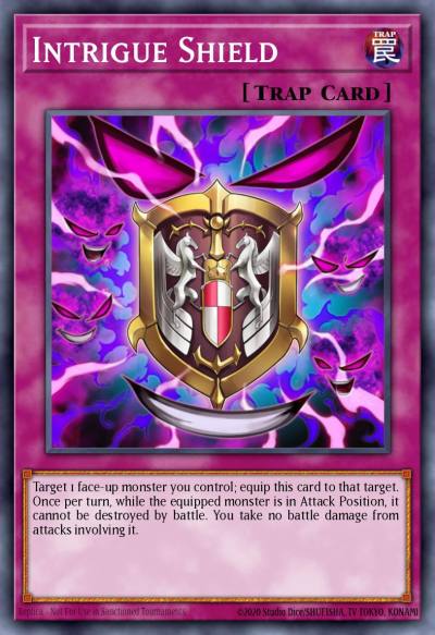 Intrigue Shield Common BP03-EN231 Battle Pack 3 Monster League Yugioh card