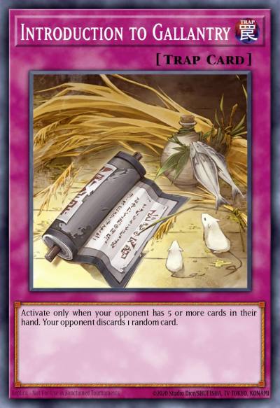 Introduction to Gallantry Common FOTB-EN053 Force of the Breaker Yugioh card