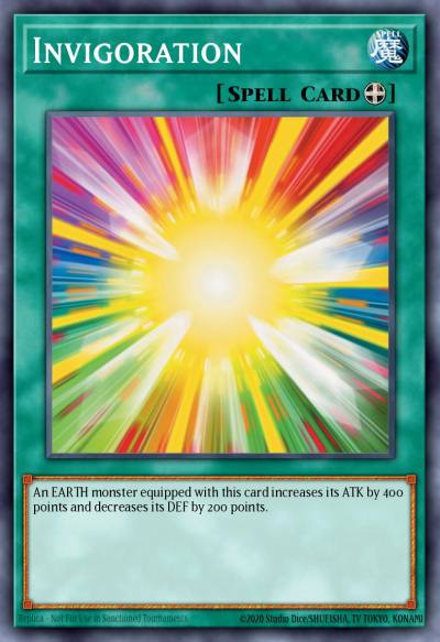 Invigoration Common SDK-021 Starter Deck Kaiba Yugioh card