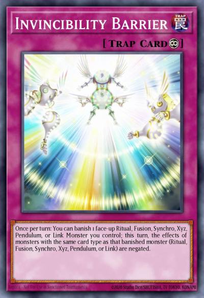 Invincibility Barrier Common MP19-EN211 2019 Gold Sarcophagus Tin Mega Pack Yugioh card