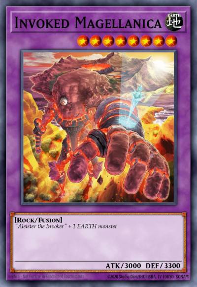 Invoked Magellanica Secret Rare FUEN-EN031 Fusion Enforcers Yugioh card
